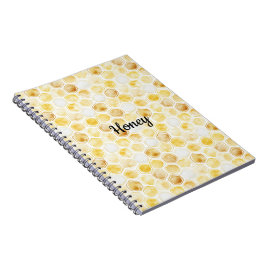 Caderno Espiral Dourado amarelo alveolado