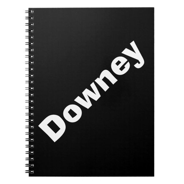 Caderno Espiral Downey (Frente)