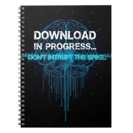 Caderno Espiral Download em Andamento… Não Interrompa o Pico 