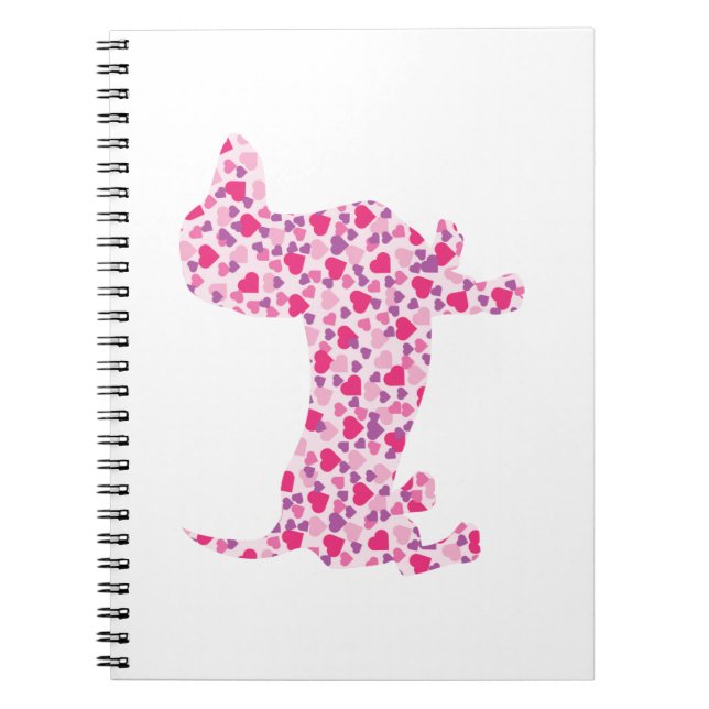 Caderno Espiral DOXIE-Hearts (Frente)