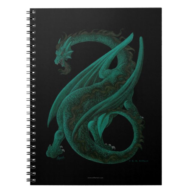 Caderno Espiral Dragão (Frente)