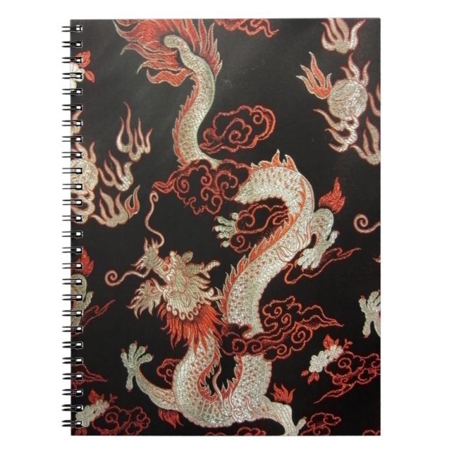 Caderno Espiral Dragão Chinês (Frente)