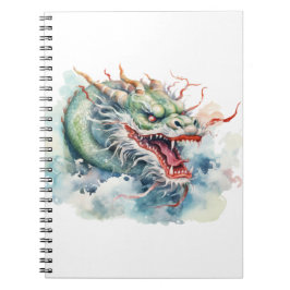 Caderno Espiral Dragão Chinês