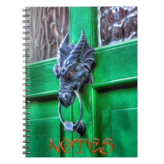 Caderno Espiral Dragão de Ferro-Ferro Galês
