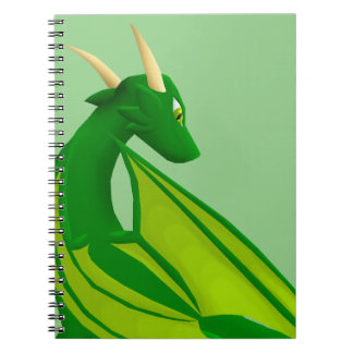 Caderno Espiral Dragão de Verão