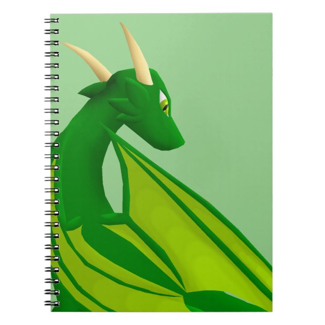 Caderno Espiral Dragão de Verão (Frente)