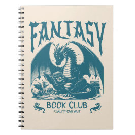 Caderno Espiral Dragão do Clube de Livro Fantasia