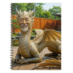 Caderno Espiral Dragão do Equilíbrio