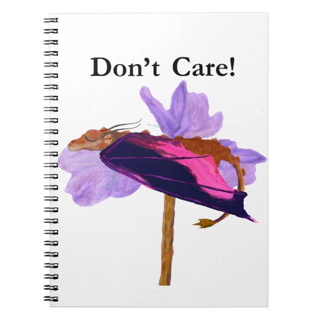 Caderno Espiral Dragão Dormindo (Frente)