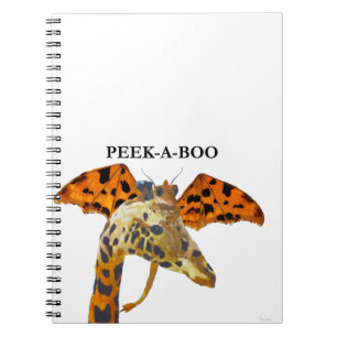 Caderno Espiral Dragão e Girafa