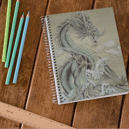 Caderno Espiral Dragão marinho