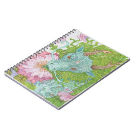 Caderno Espiral Dragão Néctar
