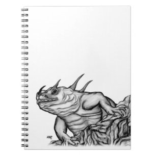 Caderno Espiral Dragão no Rock