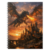 Dragão Sobre o Castelo Duskfall