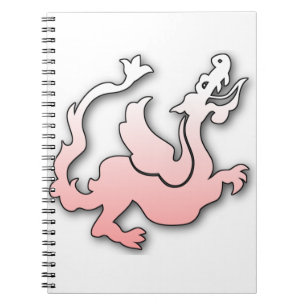 Caderno Espiral dragão voador