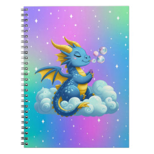 Caderno Espiral Dragão/Whimsical