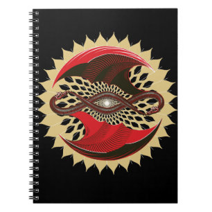Caderno Espiral Dragões Invertidos