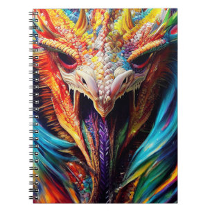 Caderno Espiral Dragon Animal Discovery Adventure Planet Nature