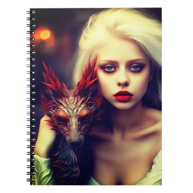 Caderno Espiral Dragon Lady (Frente)