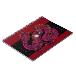 Caderno Espiral Dragon Pearl