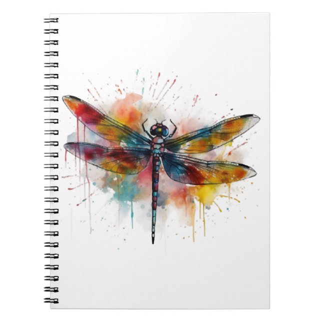 Caderno Espiral Dragonfly (Frente)