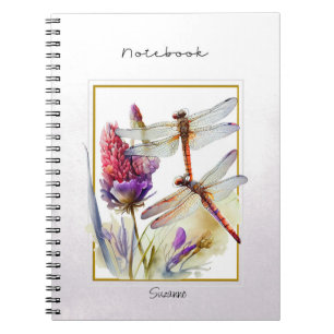 Caderno Espiral Dragonfly De Cód'água