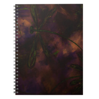 Caderno Espiral Dragonfly Fire