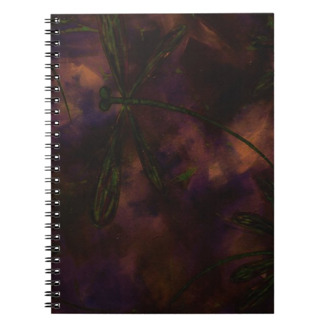 Caderno Espiral Dragonfly Fire (Frente)