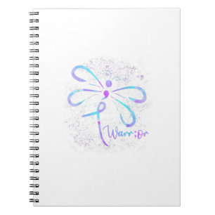 Caderno Espiral Dragonfly Semicolon Prevenção Suicídio Sensibiliza