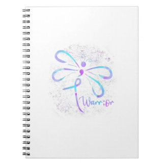 Caderno Espiral Dragonfly Semicolon Prevenção Suicídio Sensibiliza