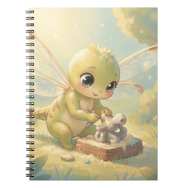Caderno Espiral Dragonfly – Star Nectar of the Silent Night (Frente)