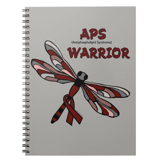 Caderno Espiral Dragonfly/Warrior...APS (Frente)