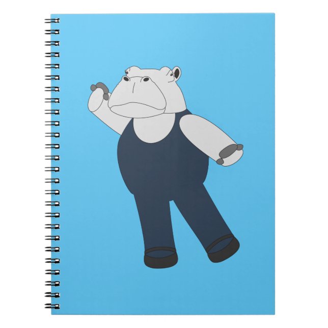 Caderno Espiral Drama Hippo ilusima (Frente)