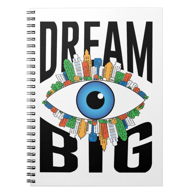 Caderno Espiral Dream Big (Frente)