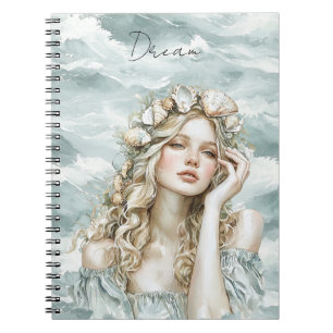 Caderno Espiral Dream Ocean Lady
