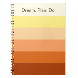 Caderno Espiral Dream Plan Do - Color Gradient Back to School -