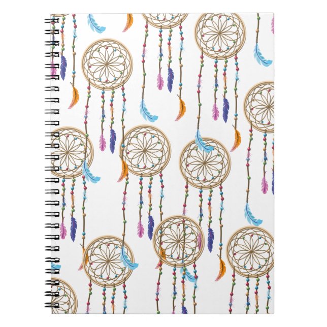 Caderno Espiral Dreamcatcher Pattern (Frente)
