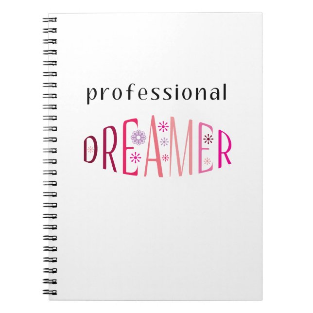 Caderno Espiral Dreamer Profissional (Frente)
