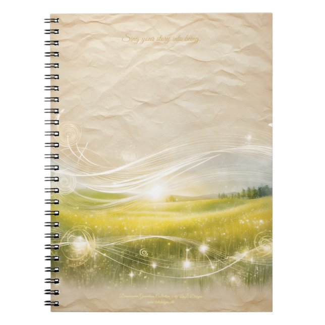 Caderno Espiral Dreamwoven Guardians Journal (Frente)
