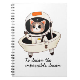 Caderno Espiral Dreamy Astrocat