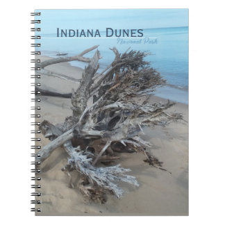 Caderno Espiral Driftwood Indiana Dunes National Park Posto Magnet