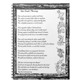 Caderno Espiral Duas Almas Passando