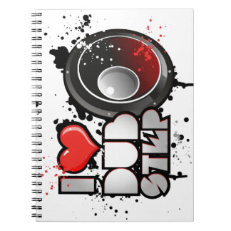 Caderno Espiral dubstep