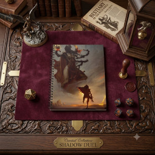 Caderno Espiral Duelo das Sombras