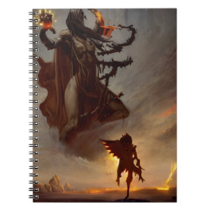 Caderno Espiral Duelo Sombra