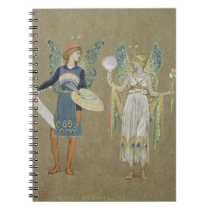 Caderno Espiral Duendes e pintores feericamente, "do boneco de