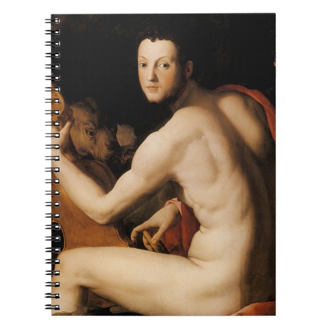 Caderno Espiral Duke Cosimo I de Medici como Orfeus (Frente)