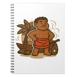 Caderno Espiral Dumi Island Guardian