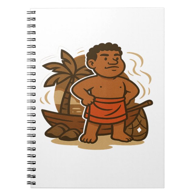 Caderno Espiral Dumi Island Guardian (Frente)