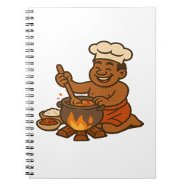 Caderno Espiral Dumi Village Chef